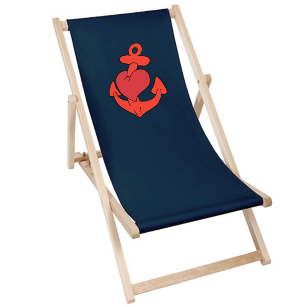 Anker groß | Liegestuhl Deck Chair