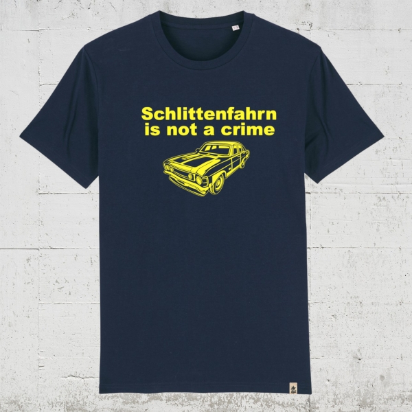 Schlittenfahrn is not a crime | Bio T-Shirt Men