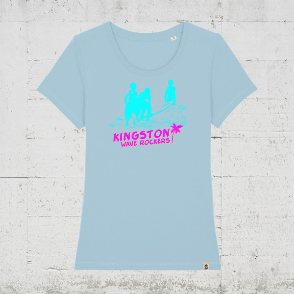 Kingston Wave Rockers | Bio T-Shirt Women sky blue