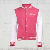 hot pink - white