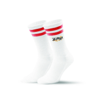 white - red