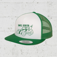 kelly green - white - kelly green